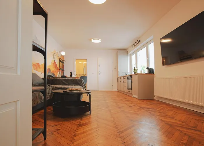 3 Min To Everything-stylish-modern-old Fortress Apartment Brasov